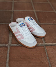 Easter in White/Pink Backless Sneaker