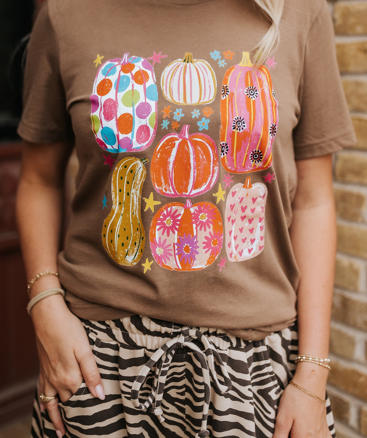 Funky Pumpkins Tee