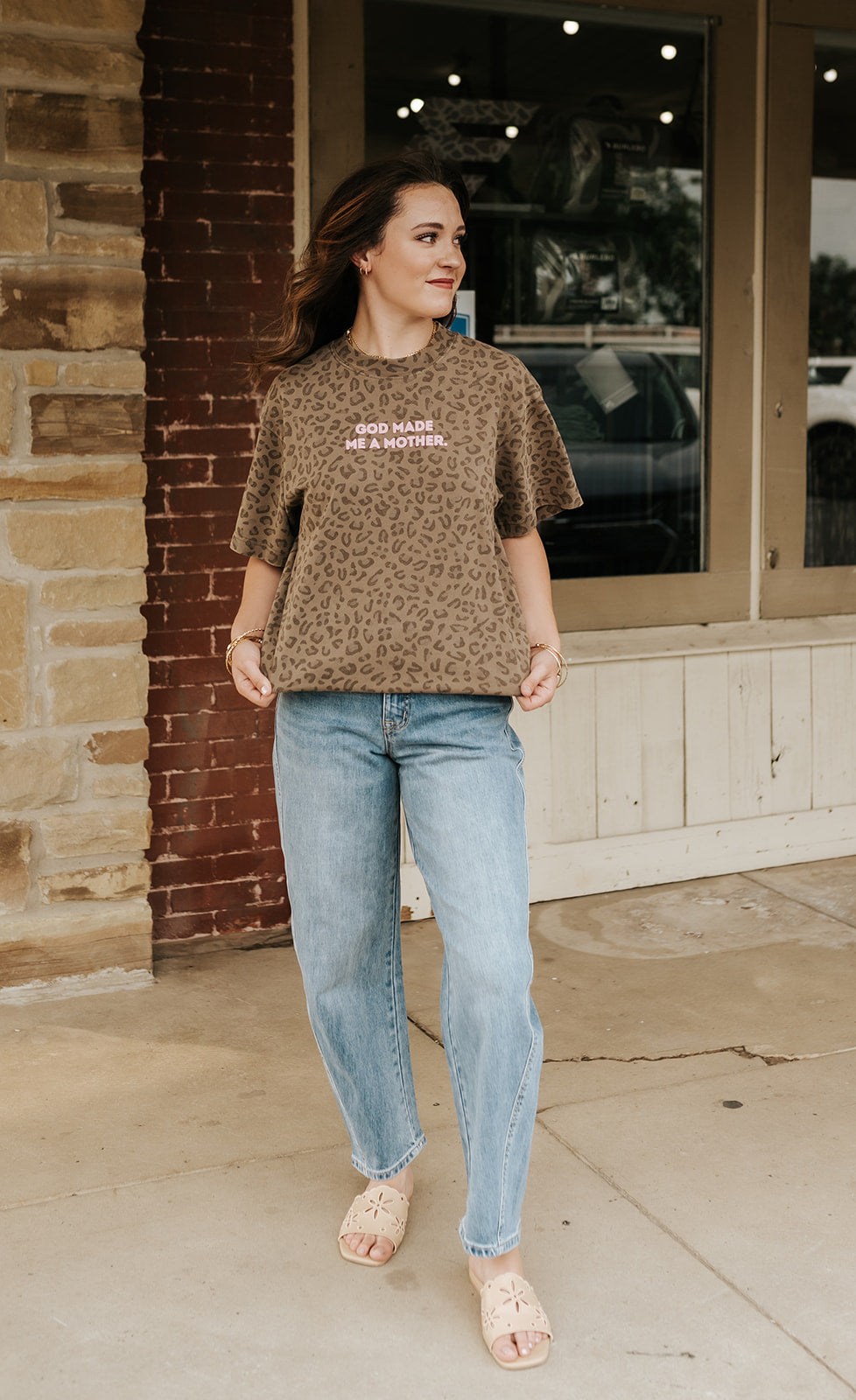 God Made Me A Mother Tee