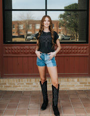 Rock & Roll Women's Multi Tone Short BW68D08510