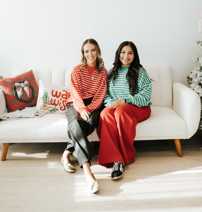 Red Stripe Sweatshirt T-41326