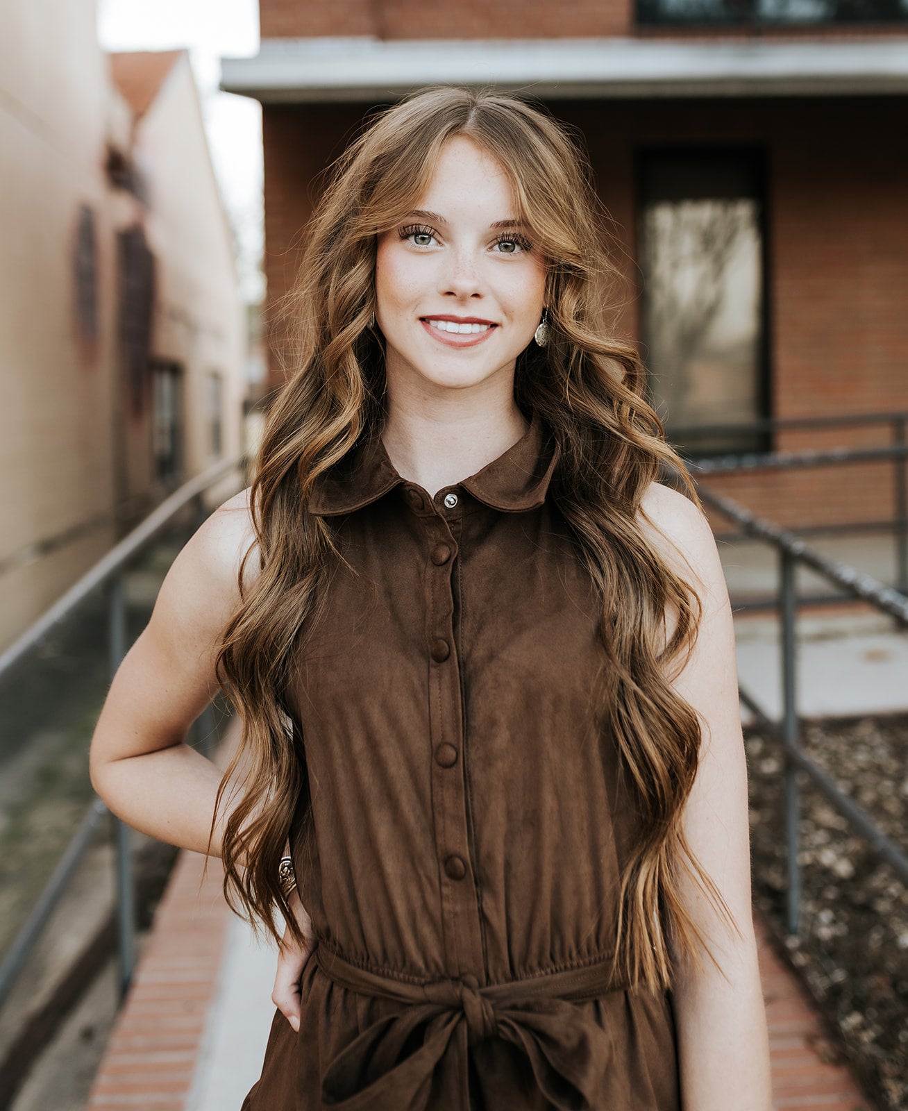 Chocolate Mini Halter Dress SU50312