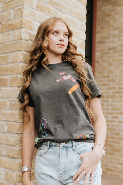 Teacher Patchwork Tee