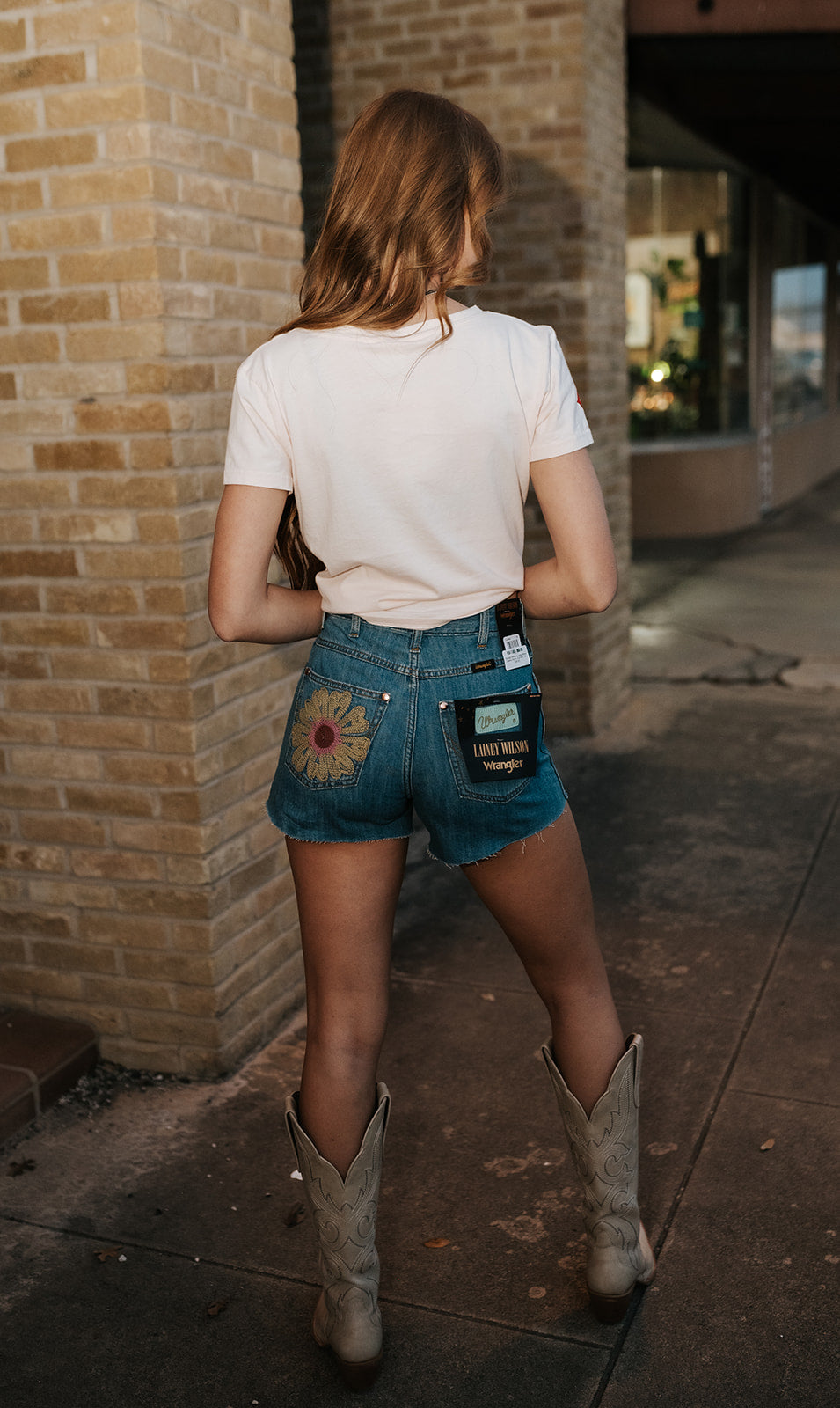 Peach Mouthy Women Boy Tee