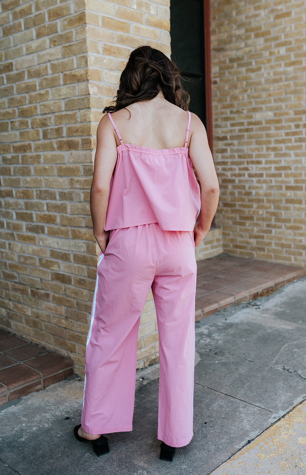 Pink/White Camisole & Pant Set IT2638-SET