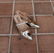 Sober Up Heels - Gold Mirror Metallic