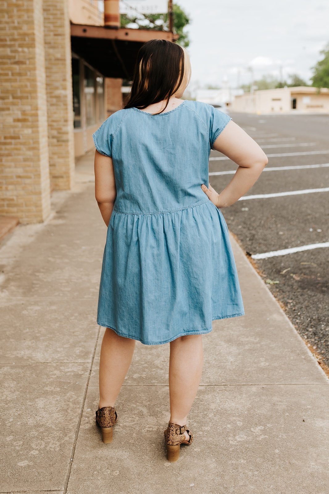 Wrangler Women's Light Denim Dress 112375222