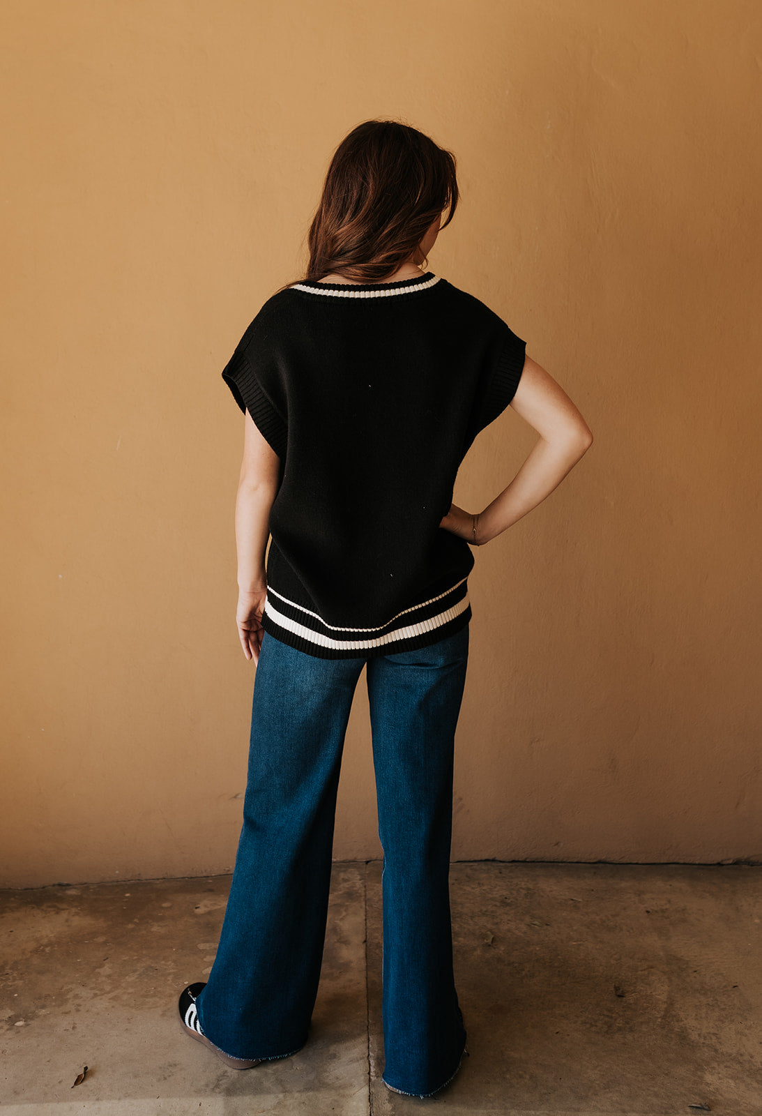 Fletcher Sweater Vest Black ZW253320