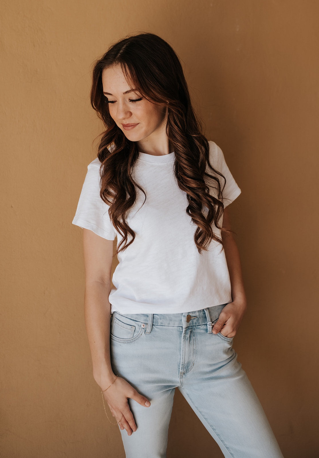 White Asher Tee