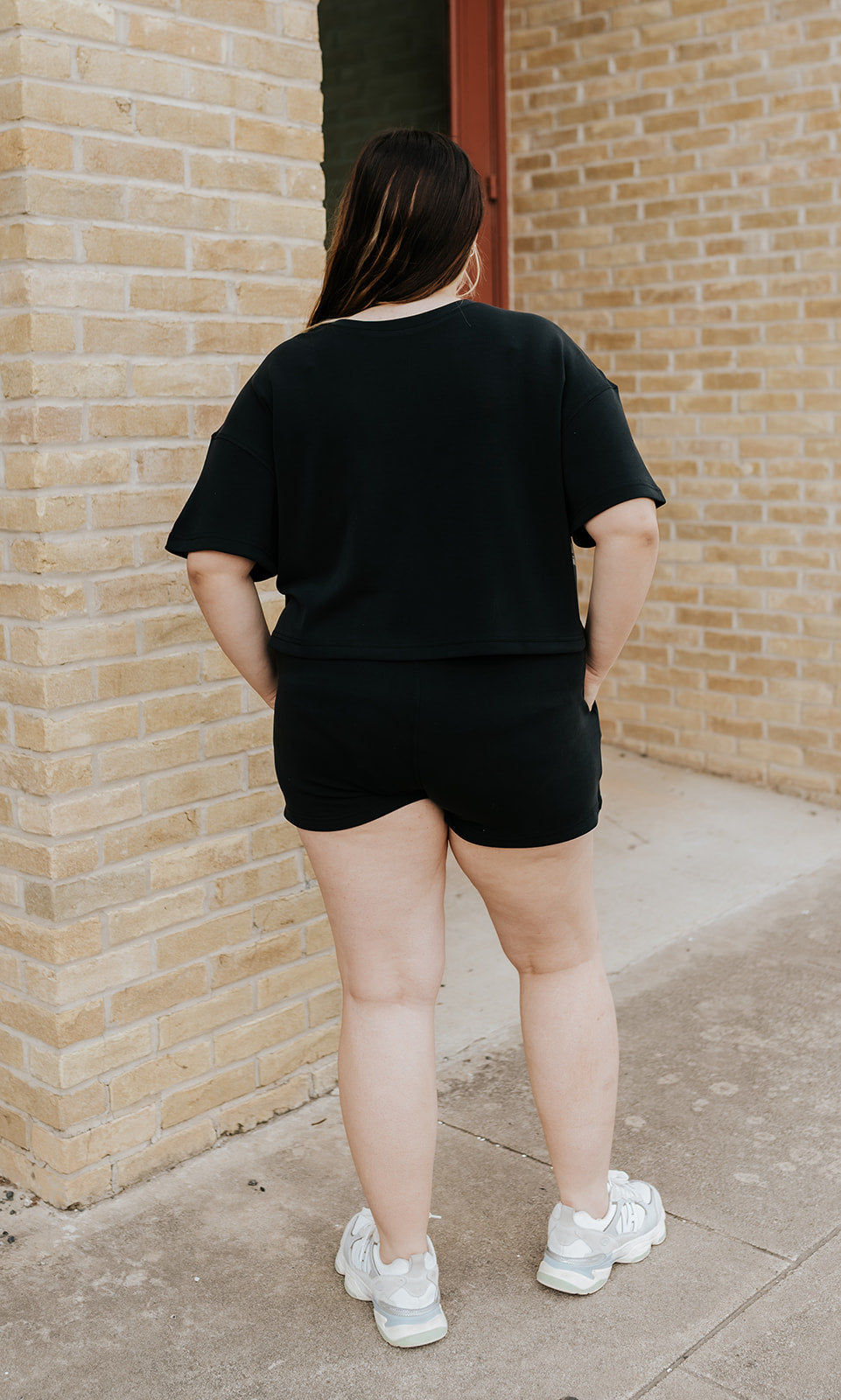 Black Laguna Classic Shorts Set KSET5908