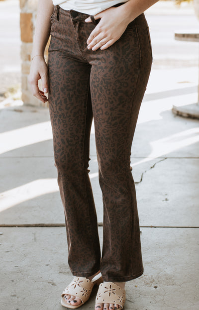 Brown Leopard Jaxtyn Jean