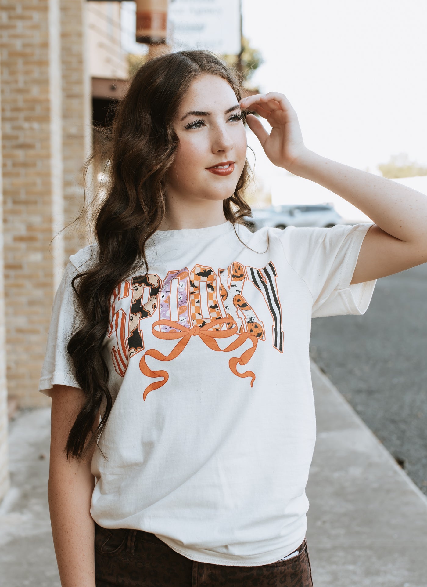 Spooky Bow Tee