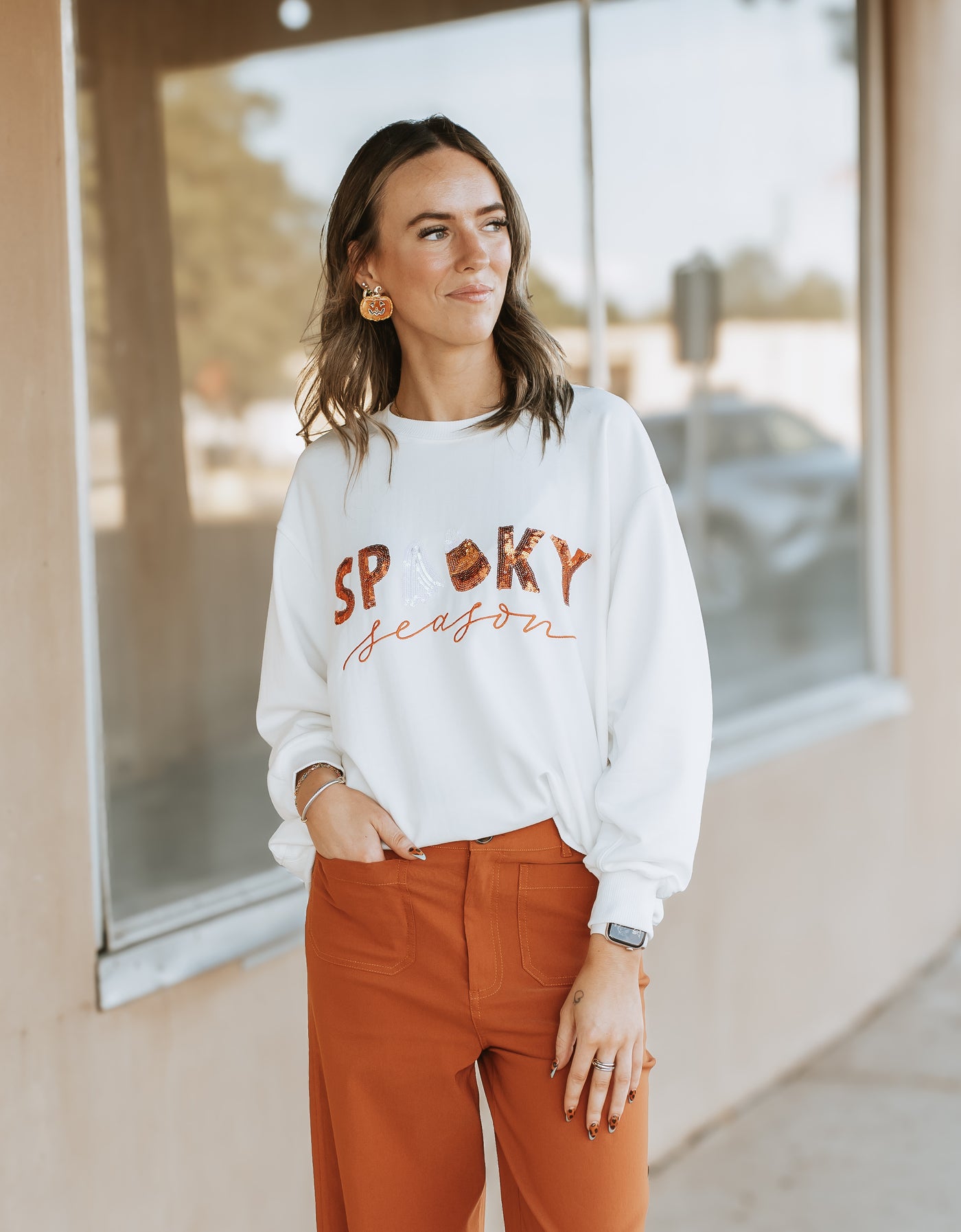 Sarah Spooky Season Sweatshirt