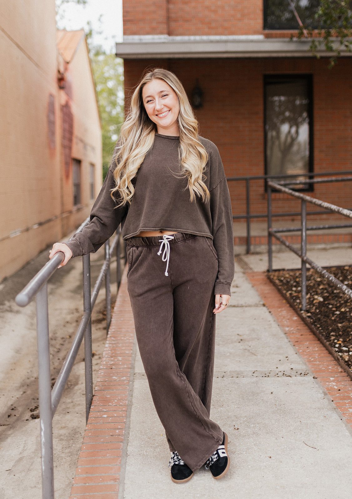 Hunter Knit Dark Chocolate Pant ZP253872