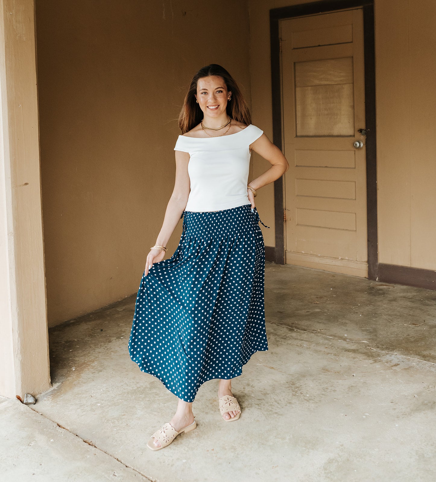 Cloud Second Skin Off The Shoulder Top ZT261947 – Southern Soule