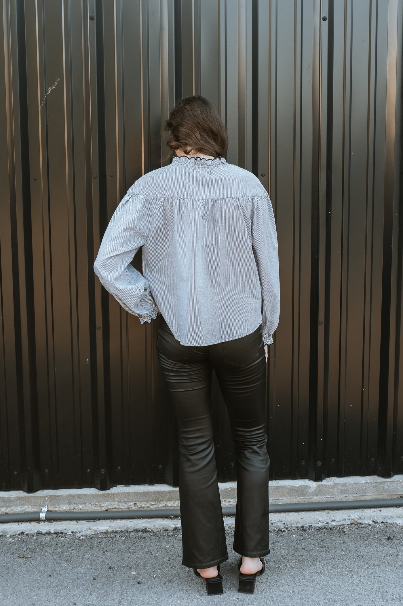 Black Hilary Top