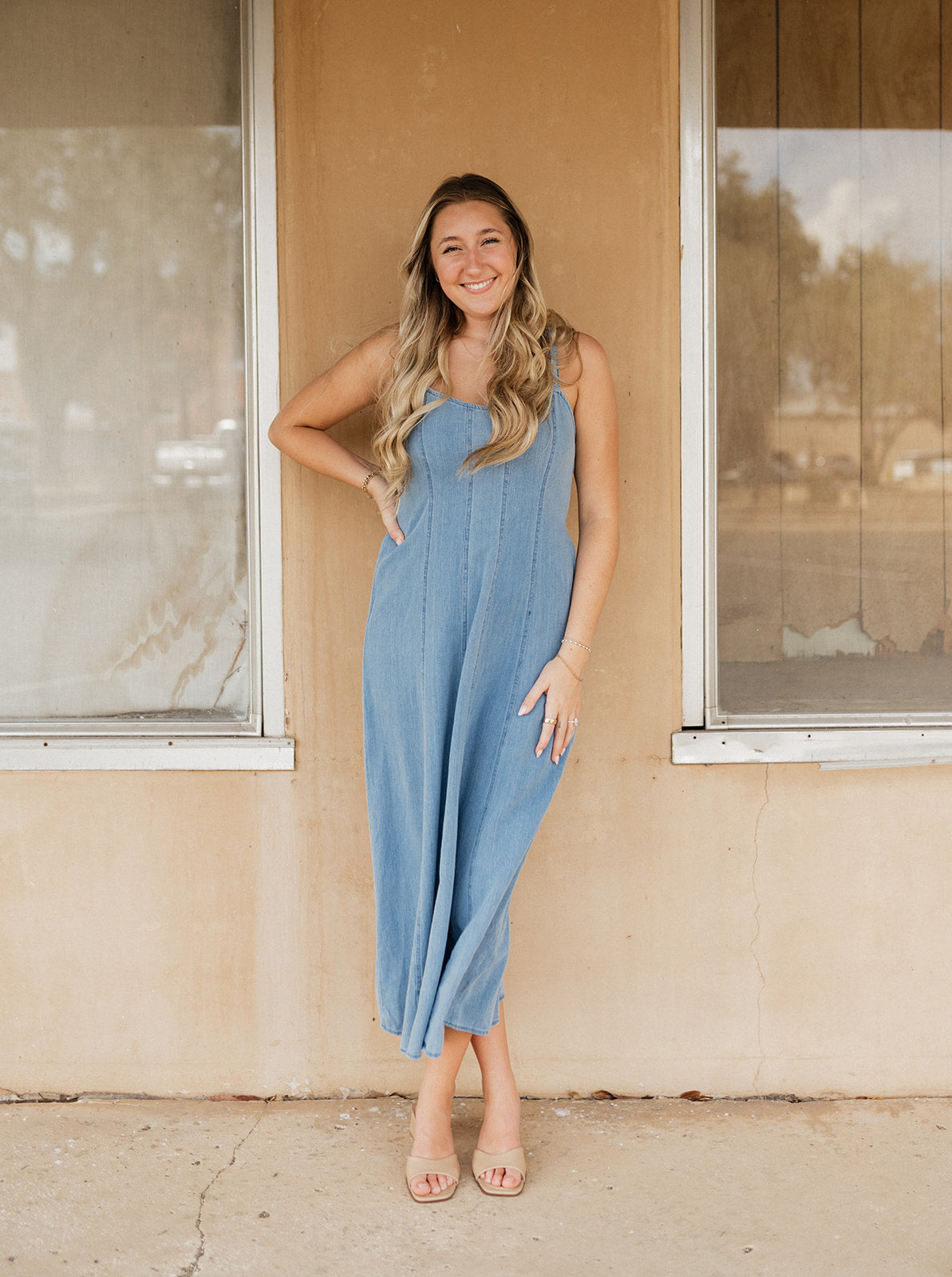 Classic Indigo Leonora Midi Dress ZD263548