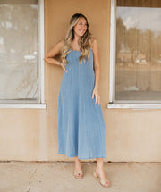Classic Indigo Leonora Midi Dress ZD263548