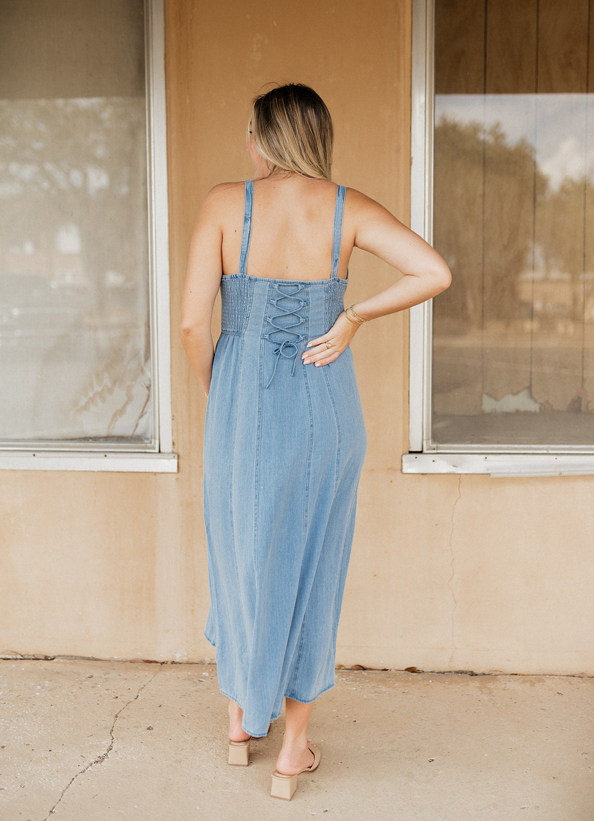 Classic Indigo Leonora Midi Dress ZD263548