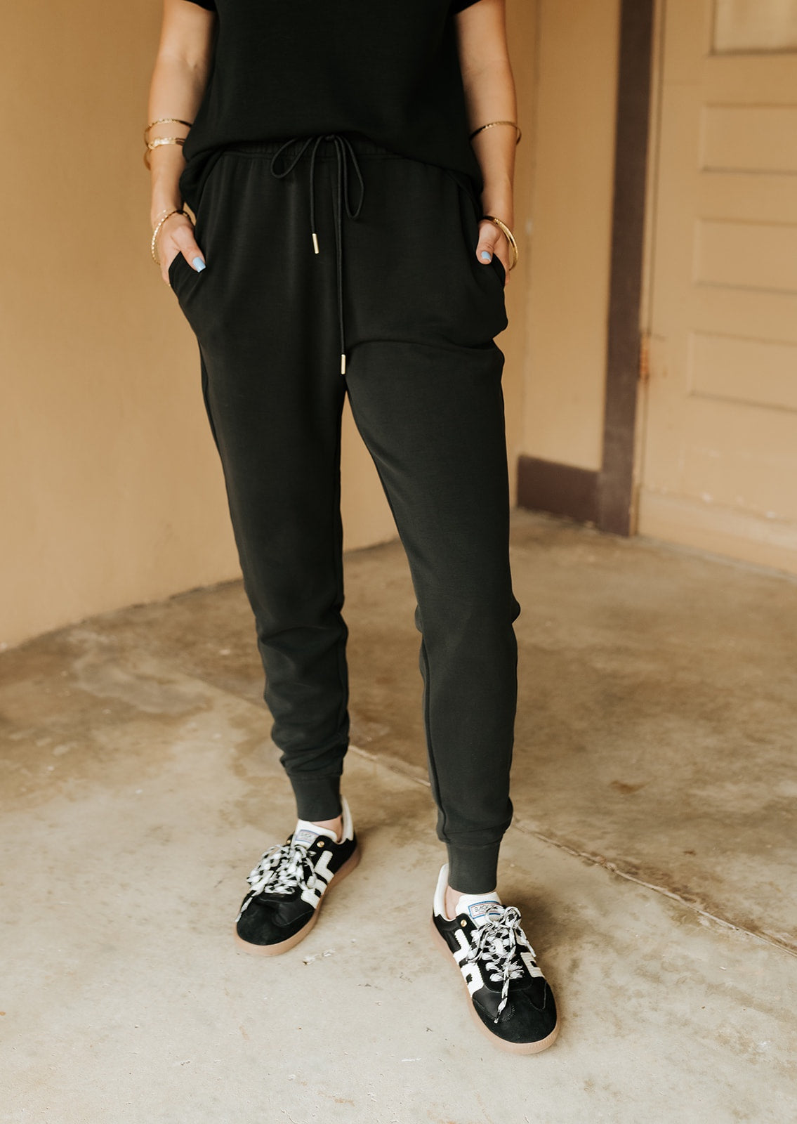 Black Cora Jogger Pant