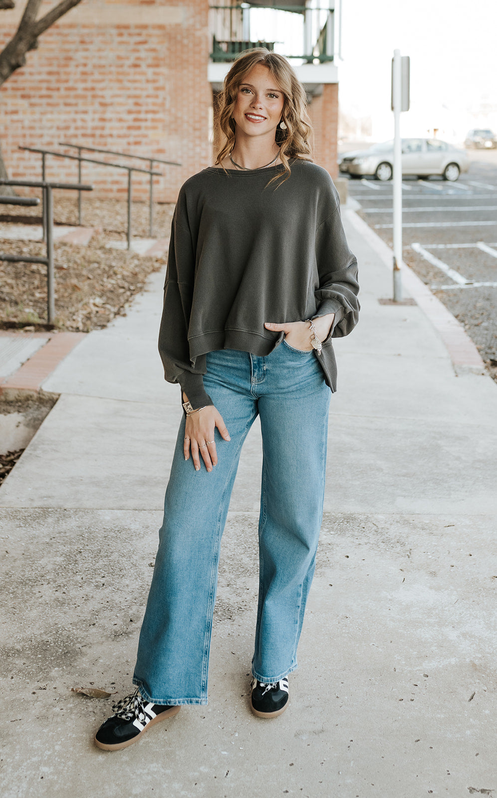 Fresca Nova High Rise Wide Leg ZP261102S