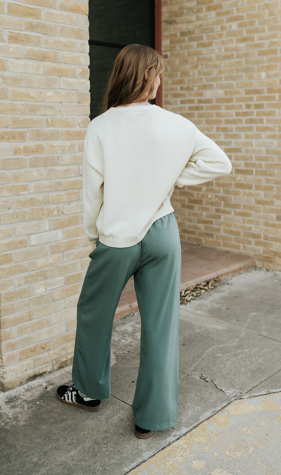 T. Green Pants WL24-9565