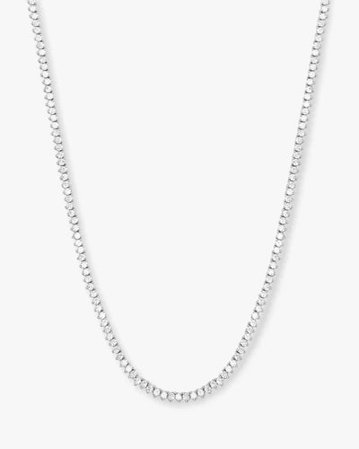 Baby Not Your Basic Tennis Necklace 16'