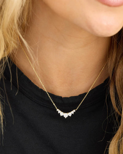 Not Your Basic Multi Stone Pendant Necklace