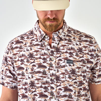 Burlebo Brush Country Performance Button Up