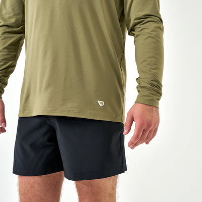 Burlebo Sea Breeze Green Performance Hoodie
