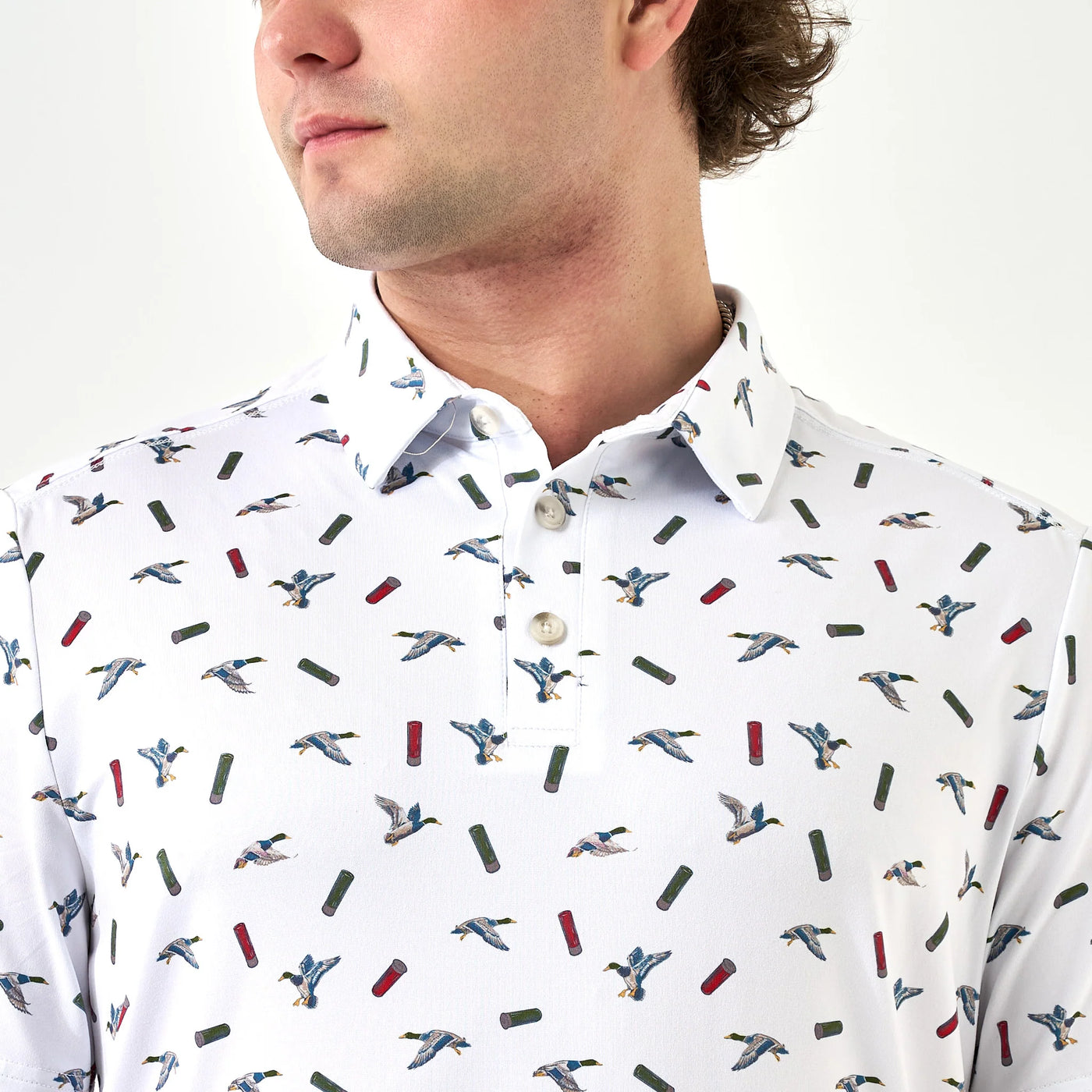 Burlebo Ducks and Shells Performance Polo