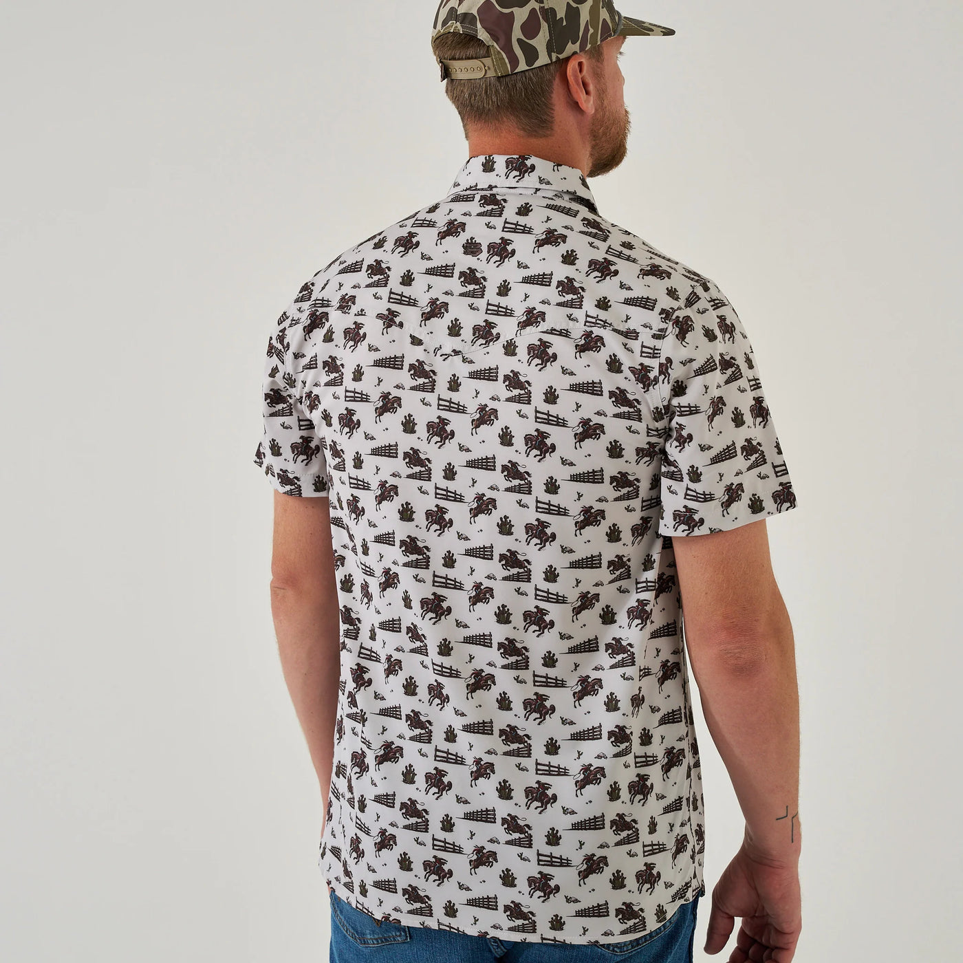Burlebo Cowboy Country Performance Western Shirt