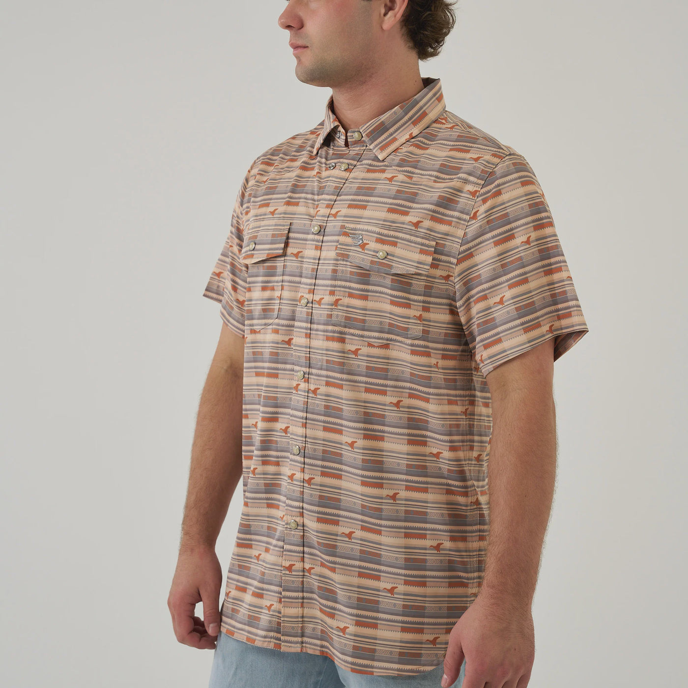 Burlebo Duck Hunter Plaid Performance Western Shirt