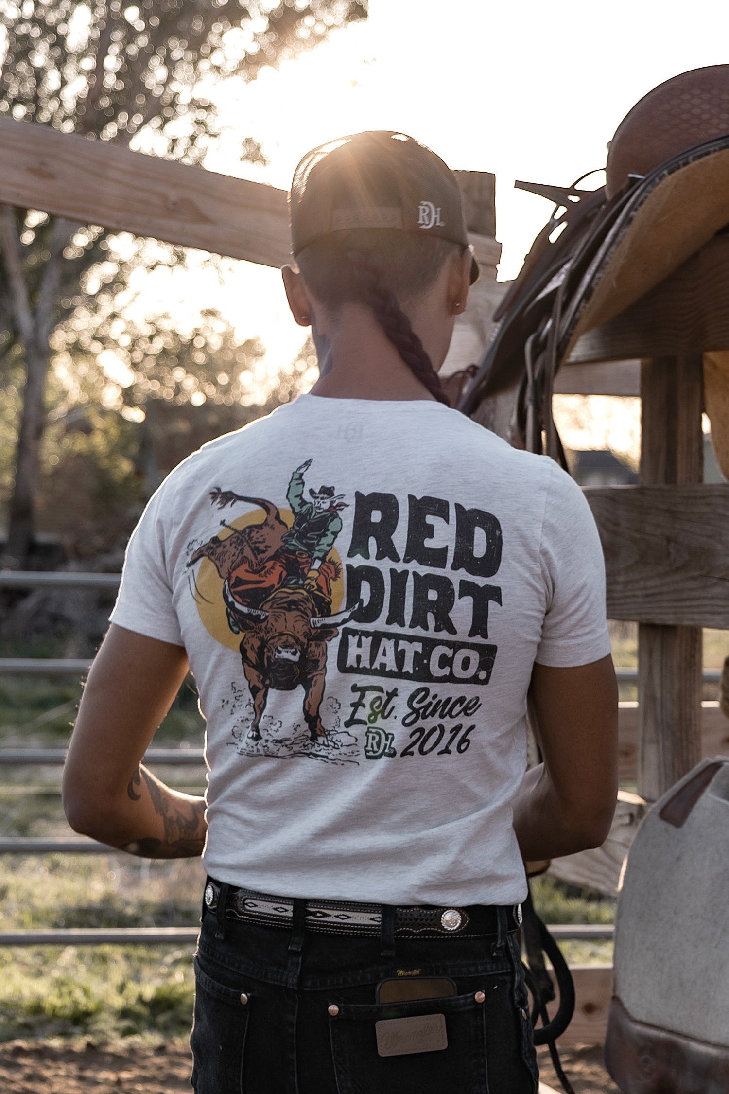 Red Dirt Money Bull Tee RDHC-T-176