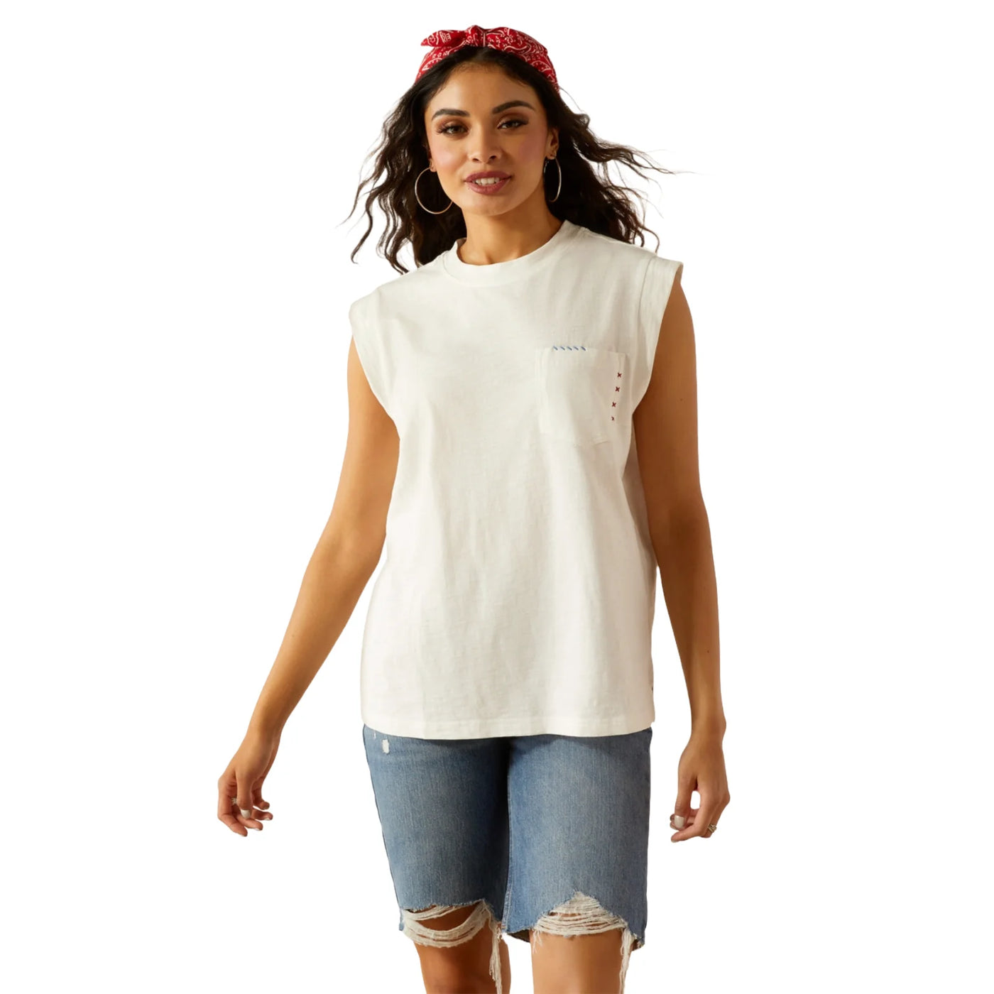 Ariat Women's repaired Tee Cloud Dancer 10054580