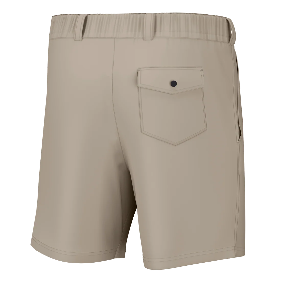 LB Khaki Volley Shorts