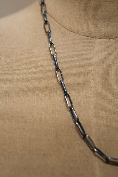 SS Lg Paperclip Chain 22"