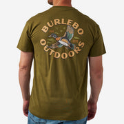 Burlebo Green Wood Duck Short Sleeve Tee