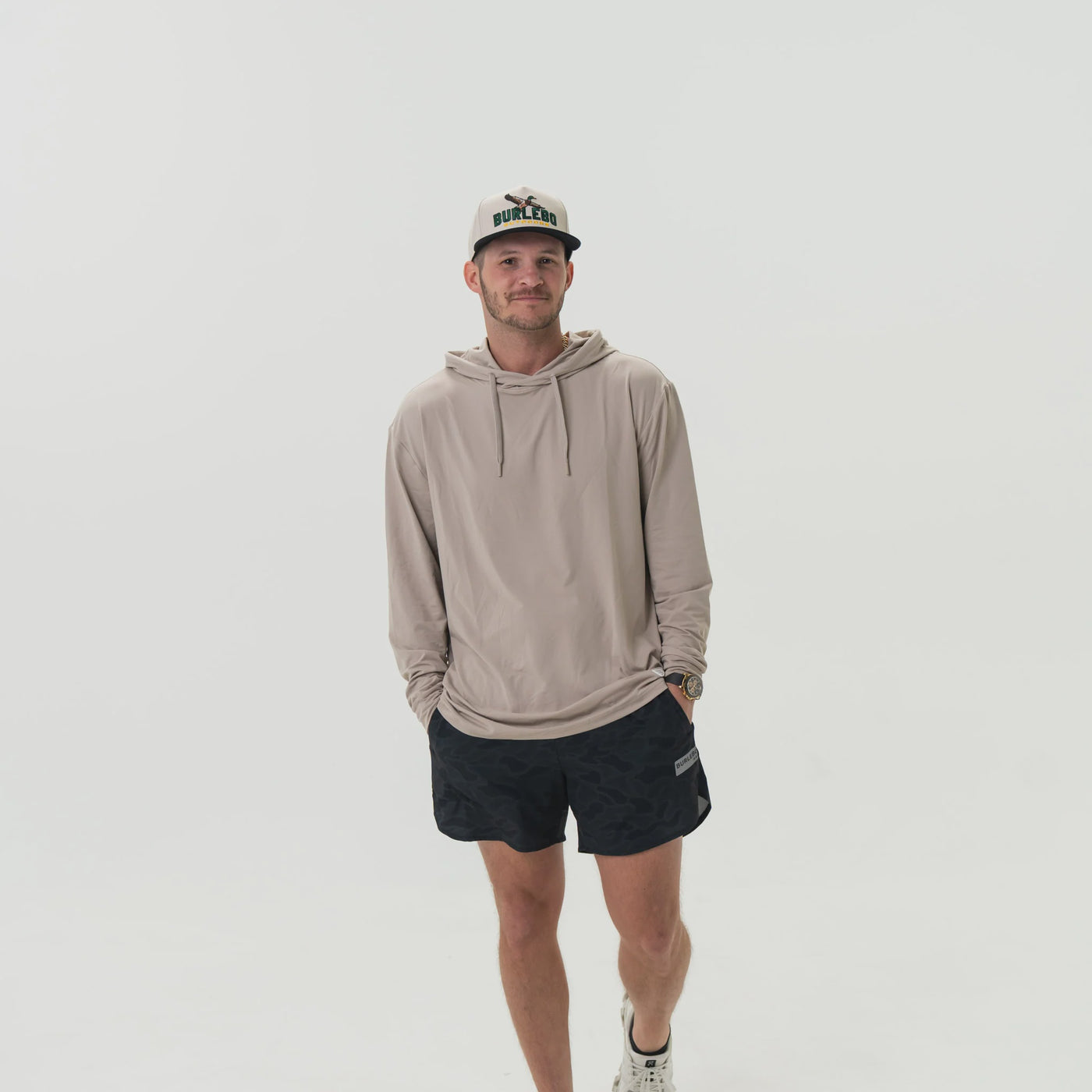 Burlebo Sandstone Performance Hoodie