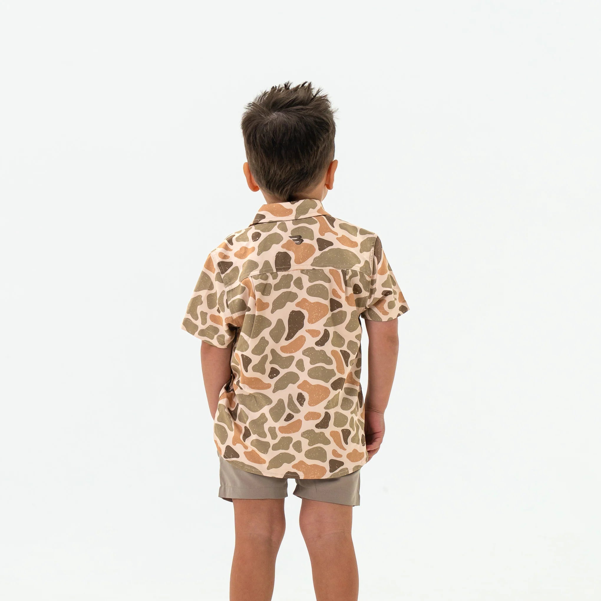 Burlebo Youth Venado Camo Performance Button Up