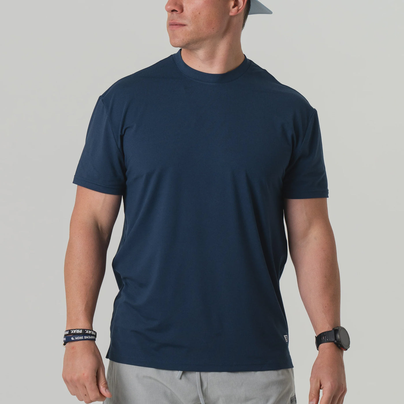 Navy Go To Tee