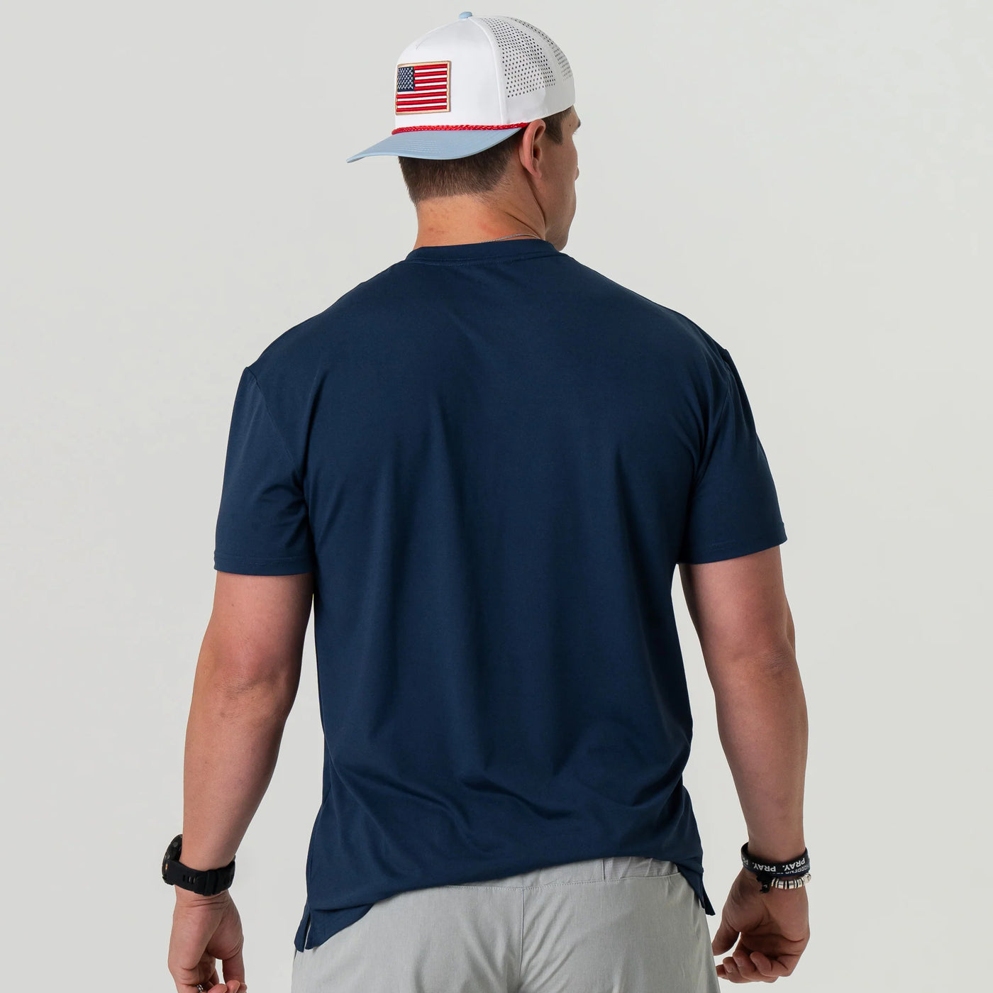 Navy Go To Tee