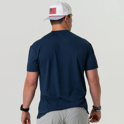 Navy Go To Tee