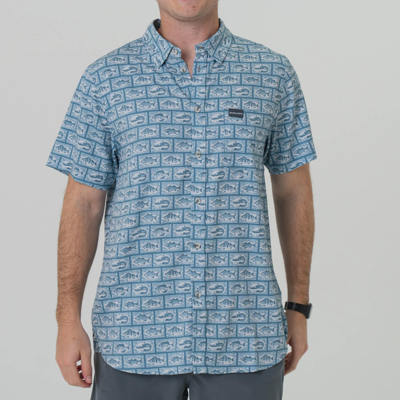 Burlebo Angler's Choice Performance Button Up