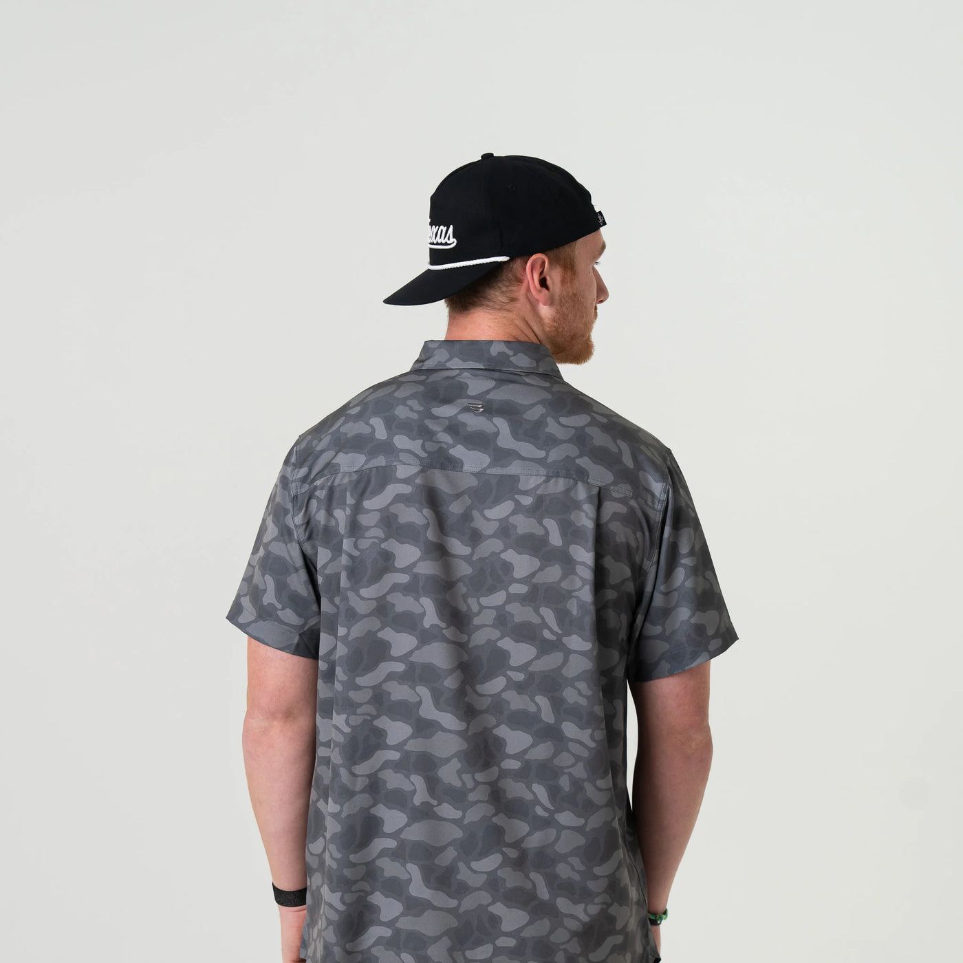 Burlebo Stone Camo Performance Button Up