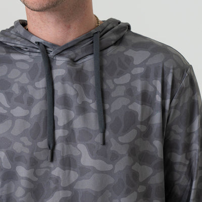 Burlebo Stone Camo Performance Hoodie