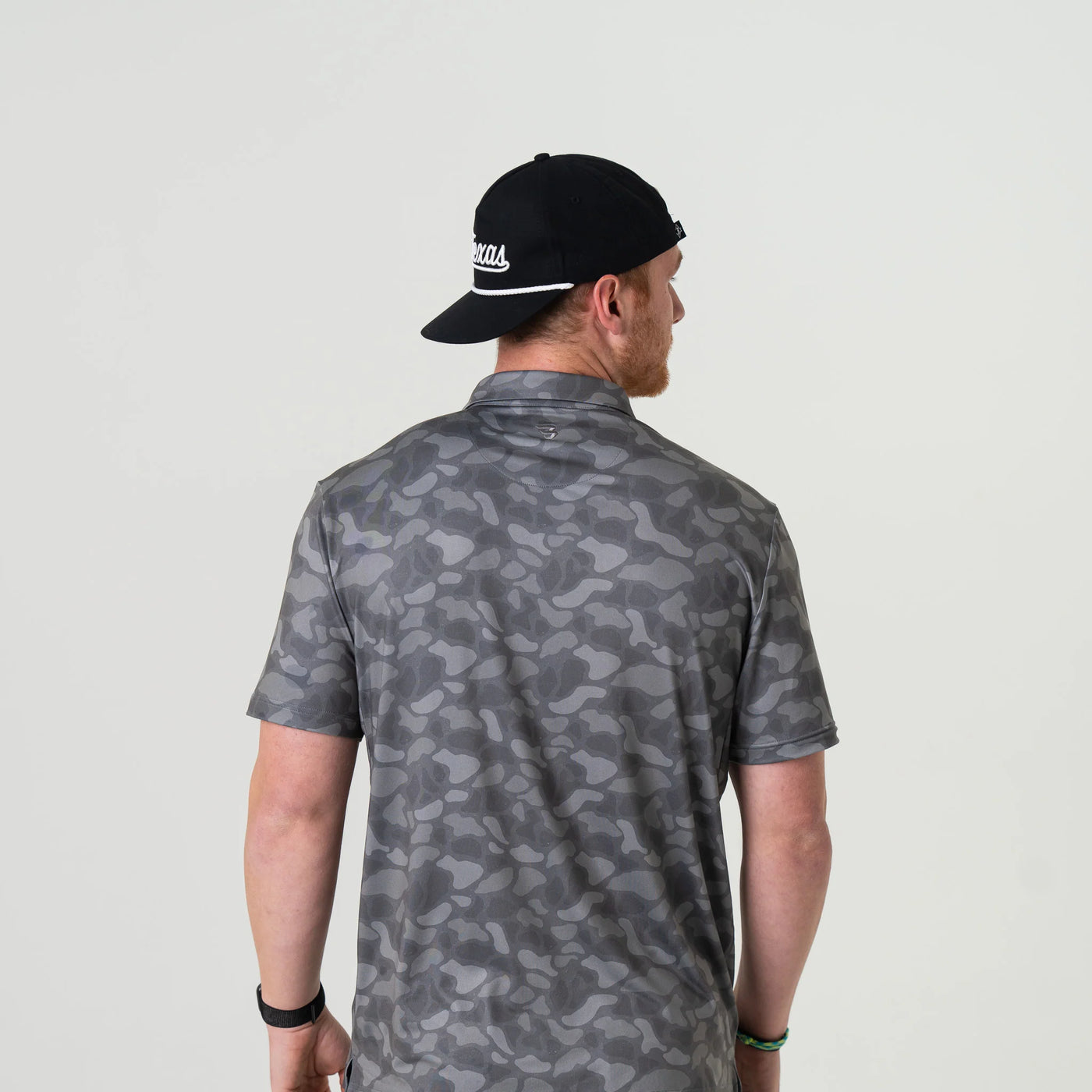 Burlebo Stone Camo Performance Polo