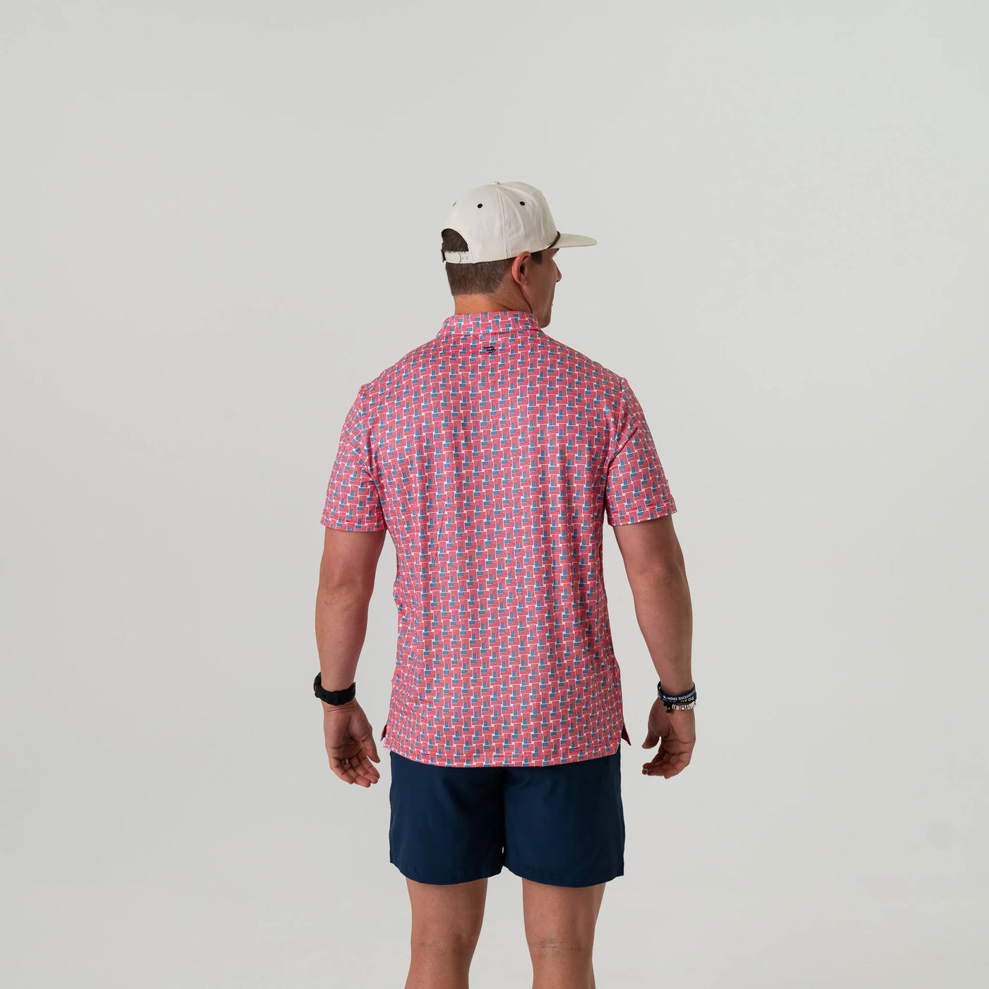Burlebo American Flag Performance Polo
