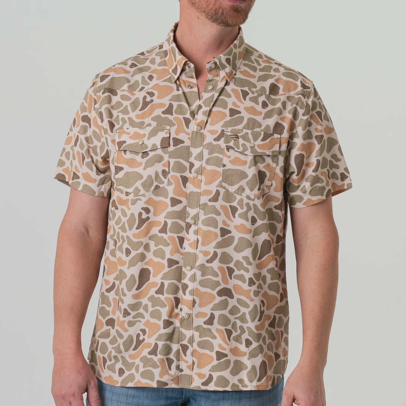 Burlebo Venado Camo Performance Western Shirt