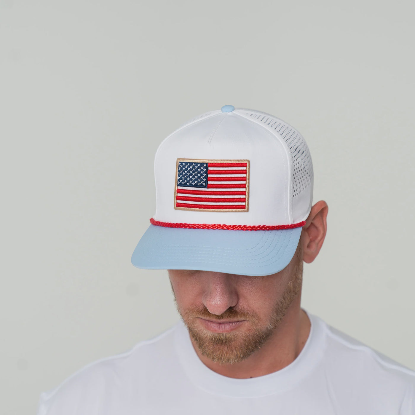 Burlebo Old Glory Perf Cap